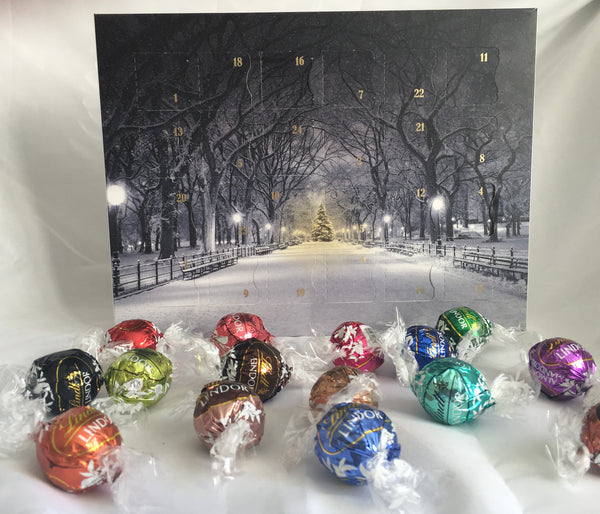 Lindt Lindor Advent Calendar - 24 varieties! Christmas Street