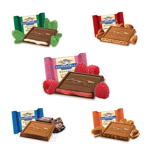 Ghirardelli Chocolate Squares Flavors