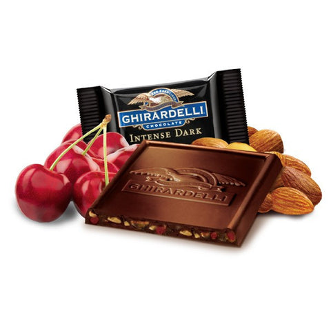 Ghirardelli Intense Cherry Tango Squares