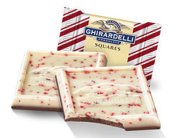 Ghirardelli Peppermint Bark White Chocolate Squares UK USA IMPORT