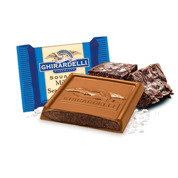 Ghirardelli Sea Salt Brownie Squares