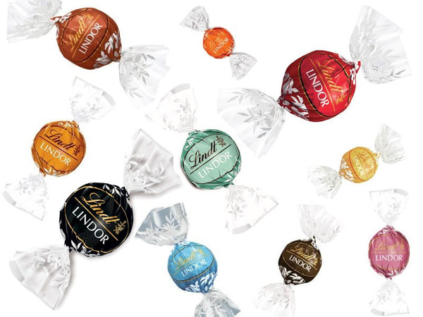 Assorted Lindt Lindor UK Truffles Selection Bag